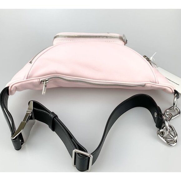 NWT Authentic Alexander Wang Attica multi-pocket belt bag In Pink - Picture 7 of 13